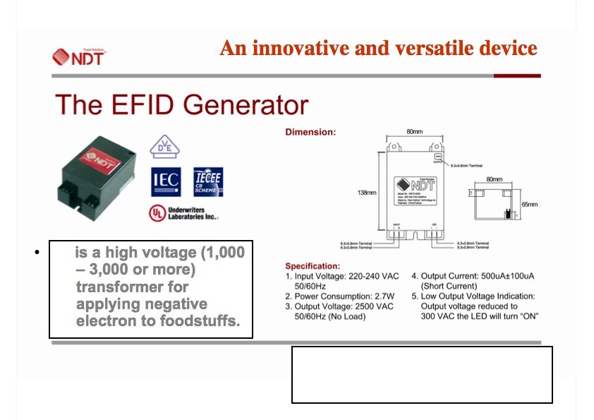 New Defrost Technology,Inc - NDT - Application